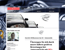 Tablet Screenshot of js-automobile.net
